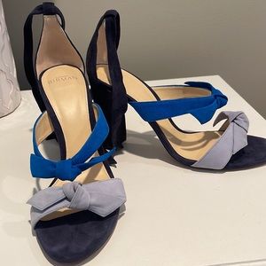 Alexandre Birman Two shades of blue.